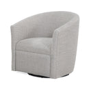 Lainey - Swivel Barrel Chair With 360 Degree Rotation by HouseOfZazla