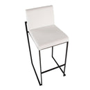 Fuji - Contemporary High Back Barstool Elegant Design by HouseOfZazla