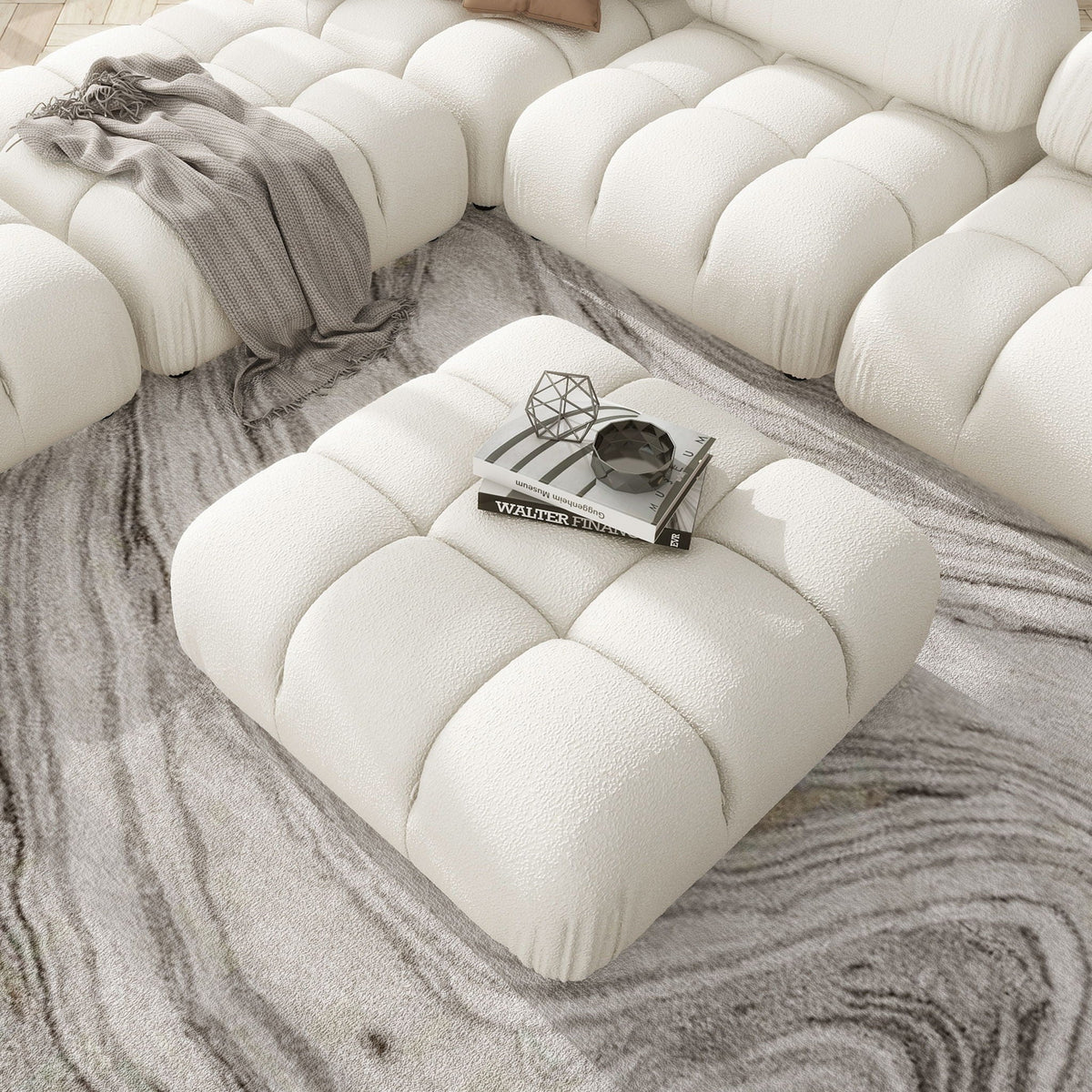 Marcel - Bubble Modular Modern Cocktail Ottoman, photo 30 of 34