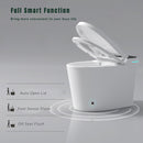 Modern Smart Toilet with Bidet Seat Built-In by HouseOfZazla