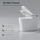 Modern Smart Toilet with Bidet Seat Built-in by HouseOfZazla