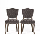 KD Tufted Chair (Set of 2) by HouseOfZazla