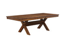 Apollo - Dining Table (With 1 Butterfly Leaf) - Walnut by HouseOfZazla