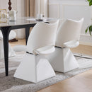 Modern Swivel Dining Chair With High Back by HouseOfZazla