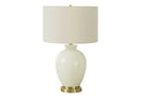 Transitional Lighting Table Lamp - Cream by HouseOfZazla