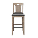 Slat Back Bar Stools (Set of 2) - Brown by Unique Piece Furniture
