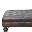 Buffalo - Ottoman With Castor Legs by HouseOfZazla