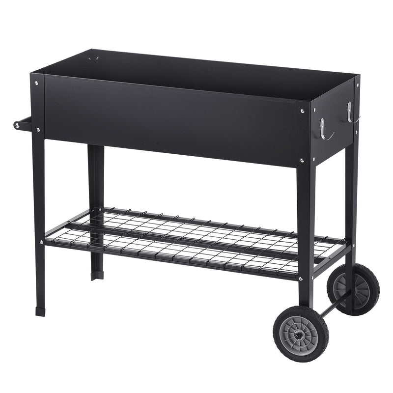 Raised Garden Bed - Elevated Metal Planter Box, photo 9 of 10