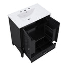 Bathroom Vanity With Sink, Soft Closing Door, Multi Functional Storage by HouseOfZazla