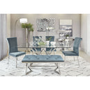 Tufted Side Upholstered Dining Chair (Set of 2) - Gray by HouseOfZazla