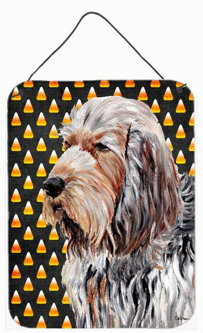 Otterhound Candy Corn Halloween Wall or Door Hanging Prints SC9660DS1216