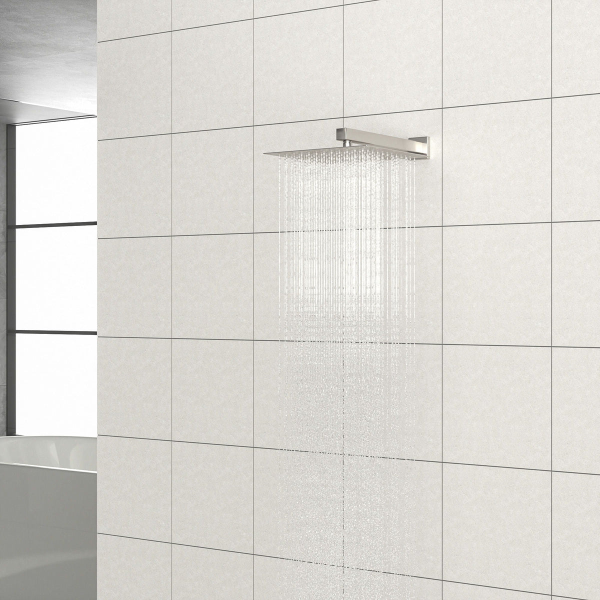 Wall Mounted Shower Arm With Flange, photo 11 of 15