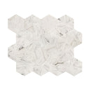 Hexagon Natural Marble Polished Tile For Wall And Floor (Set of 12) by HouseOfZazla