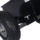 Heavy Duty 600Lb Panel Dolly With 10In. Pneumatic Wheels Alloy Steel - Black by HouseOfZazla