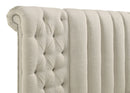 Sonya 4-piece Upholstered Queen Bedroom Set Ivory