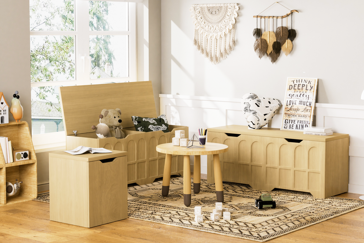 3-Piece L-Shaped Multifunctional Storage Bench, photo 8 of 10
