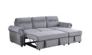 Ashton - Reversible Sleeper Sectional Sofa Chaise by HouseOfZazla