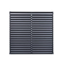 Byron Black Outdoor Pergola Aluminum with Adjustable Louvered Roof by HouseOfZazla