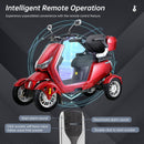 Electric Mobility Scooter With Big Size And High Power - Red by HouseOfZazla