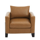 Modern Accent Chair Stylish Club Chair Armchair with Rubberwood Legs for Living Room, Bedroom, or Office by HouseOfZazla
