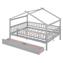 House Bed With 2 Drawers