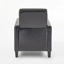 Upholstered Push Back Recliner Chair For Living Room by HouseOfZazla