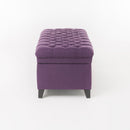 Juliana Storage Ottoman With Birch Legs by HouseOfZazla