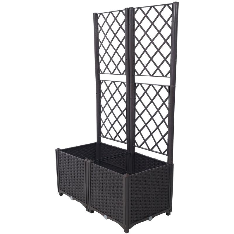 Poly Rattan Garden Planter, photo 3 of 9