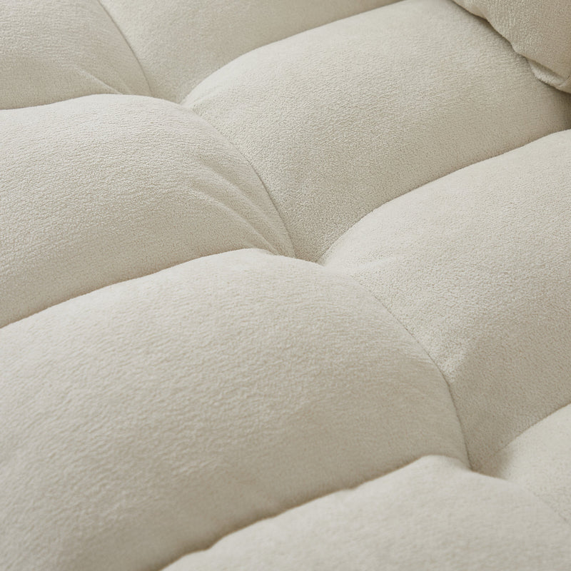 78.75" Reclining Sofa, Pull-Out Sofa Bed with USB and tape-c charging ports, L-Shaped Sectional Sofa with Reclining Storage and Arm Side Organizer Pocket Features, Living Room Comfort Sofa