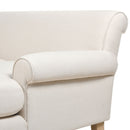 Alana - L-Shape Reversible Sectional Sofa - Light Beige by HouseOfZazla