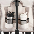 Foldable Wagon Cart Converts to Bench 550lb Load & 220L Utility Wagon for Camp by HouseOfZazla