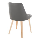 Marche - Contemporary Elegant Design Dining Chair (Set of 2) by HouseOfZazla