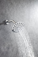 6 In. 6-Spray Balancing Shower Head Shower Faucet