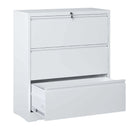 Premium Drawer Metal Lateral File Cabinet With Lock by HouseOfZazla