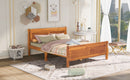 Platform Bed Frame Mattress Foundation Sleigh Bed With Headboard / Footboard / Wood Slat Suppor by HouseOfZazla