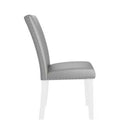Upholstered Dining Chair With High Back Design (Set of 2) by HouseOfZazla