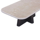 Jacory - Coffee Table With Bottocino Marble Top - Espresso by Unique Piece Furniture