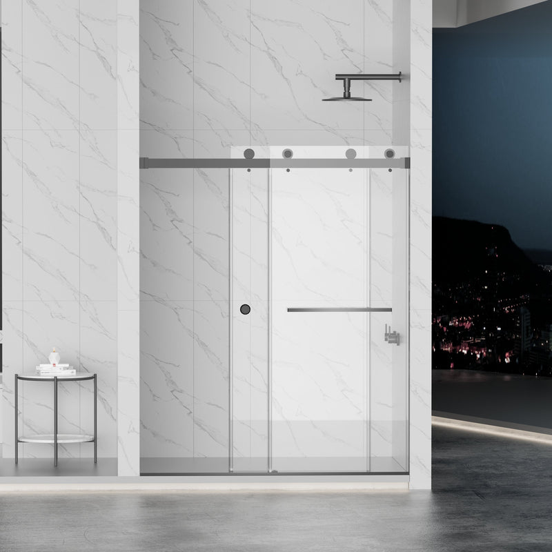Frameless Shower Door - Double Sliding Design, photo 3 of 10