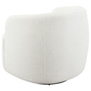 Denae - Upholstered Swivel Chair - Ivory by HouseOfZazla