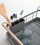 Dish Rack - Steel + Wood by Yamazaki Home