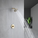 6 In. 6-Spray Balancing Shower Head Shower Faucet