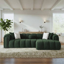 Beatrice Modern Tufted Dark Sectional