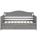 Wooden Daybed, Sofa Bed, No Box Spring Needed by HouseOfZazla