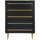Contemporary 5 Drawer Chest For Bedroom