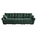 3-Seater Sofa Set with Pillows - Premium Chenille Design