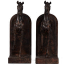 S/2 5x4x10.5' Trotting Horse Bookends by HouseOfZazla