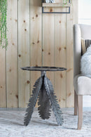 Leaf Side Table - Silver by HouseOfZazla