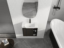 24" Wall-Mounted Bathroom Vanity