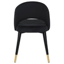 Arched Back Dining Chairs (Set of 2)