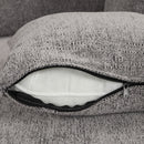 U-Shaped Sectional Sofa Pull Out Sofa Bed With Two USB Ports, Two Power Sockets, Three Back Pillows And A Storage Chaise For Living Room by HouseOfZazla
